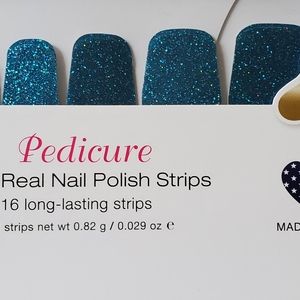 Pedicure Toenail Polish Strips
